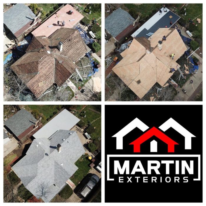 Martin exteriors roofing & siding