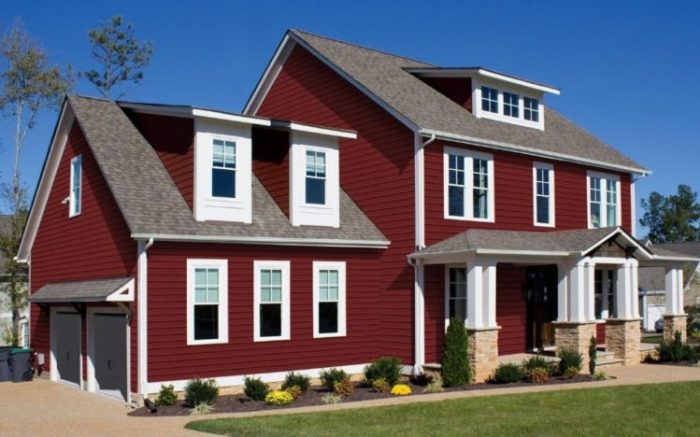 9 Autumn Red Siding Home Design Ideas To Know | Allura USA